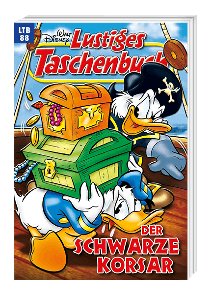 Lustiges Taschenbuch Nr. 88 - Der Schwarze Korsar