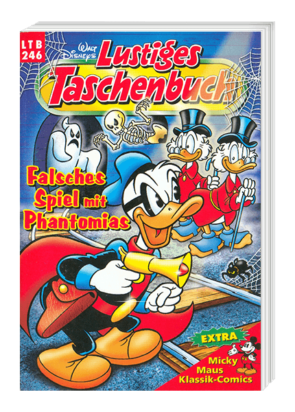 Walt Disney Lustiges Taschenbuch LTB 246 Falsches Spiel mit Phantomias 