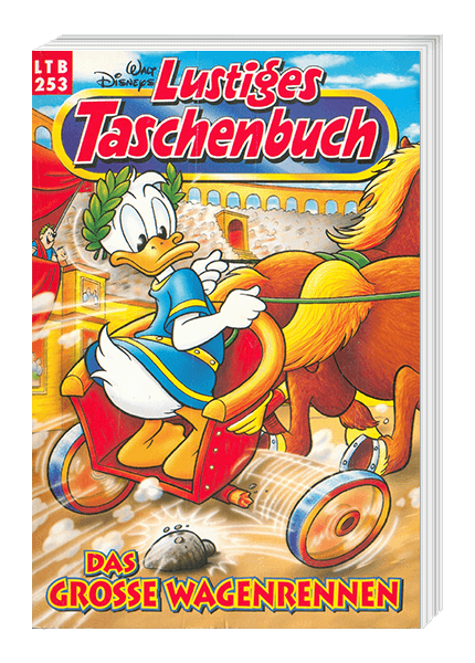 Lustiges Taschenbuch Nr. 253 - Das grosse Wagenrennen