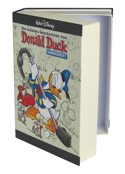 Donald Duck Sonderheft Sammelordner, Farbe: creme