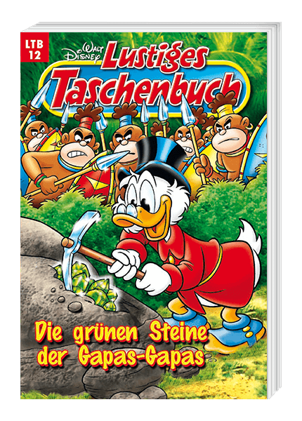 Lustiges Taschenbuch Nr. 12 - Die grünen Steine der Gapas-Gapas