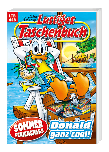 458 Donald ganz cool Lustige Taschenbücher Donald Duck Micky Maus NEU LTB Nr 