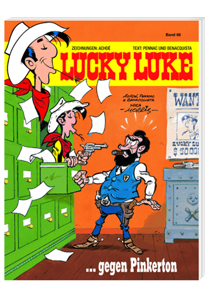 Lucky Luke Nr. 88: Lucky Luke gegen Pinkerton