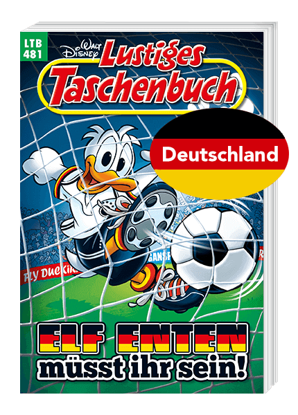 Lustiges Taschenbuch Nr. 481 - Elf Enten müsst Ihr sein! - Version Deutschland