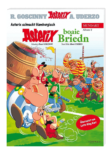 Asterix snackt Hamburgisch 2 - Asterix boaie Briedn