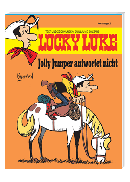 Jolly Jumper antwortet nicht: Eine Hommage von Guillaume Bouzard