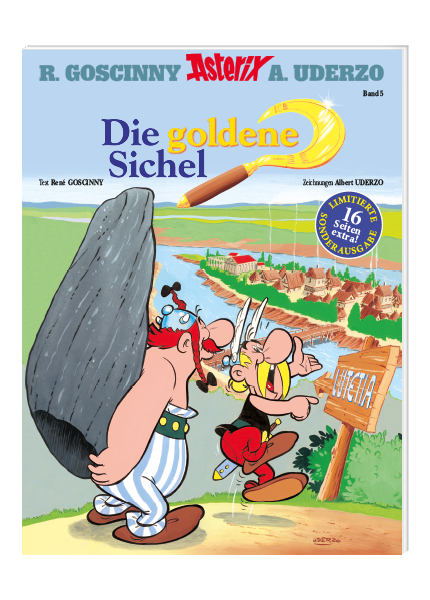 Asterix Nr. 5: Die goldene Sichel - Einmalige Sonderausgabe - Softcover