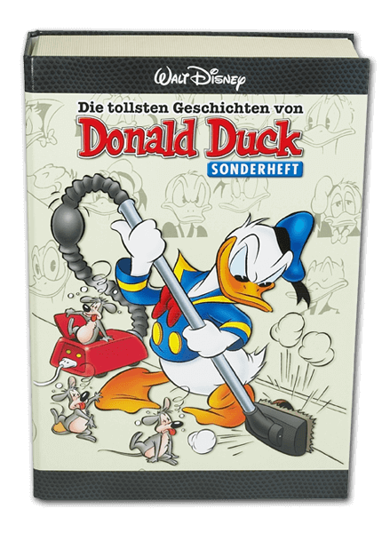 Donald Duck Sonderheft Sammelordner 3er Pack, Farbe: creme