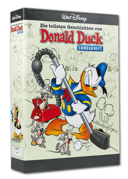 Donald Duck Sonderheft Sammelordner 3er Pack, Farbe: creme