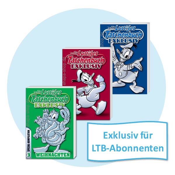 Lustiges Taschenbuch Exklusiv Nr. 1 - 3 im Set/ Exklusiv für LTB-Abonnenten