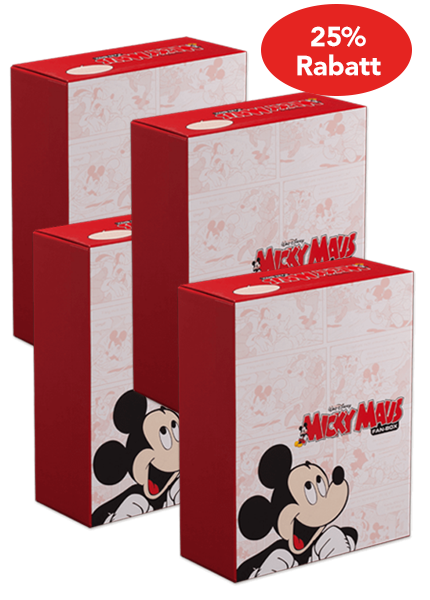 FAN-BOX Micky Maus 4er Set