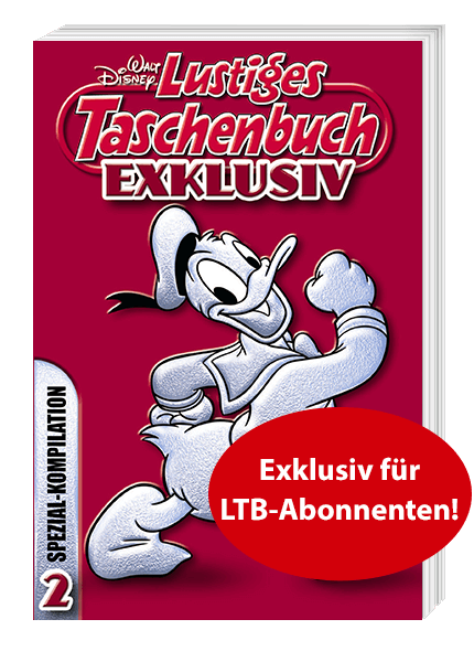 Lustiges Taschenbuch Exklusiv Nr. 1 - 4 Setangebot / Exklusiv für LTB-Abonnenten