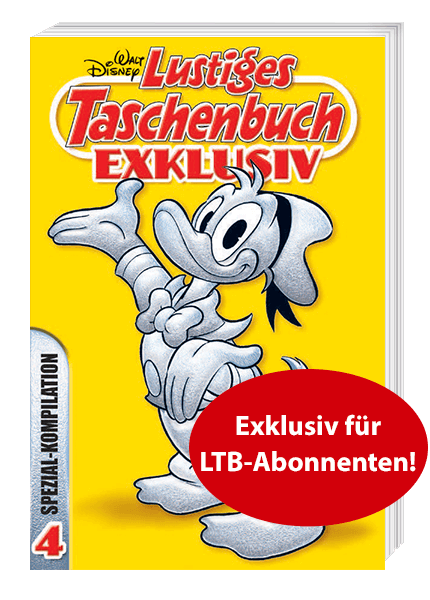 Lustiges Taschenbuch Exklusiv Nr. 1 - 4 Setangebot / Exklusiv für LTB-Abonnenten