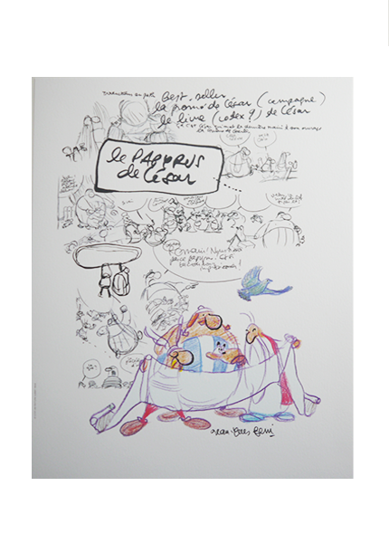Asterix Nr. 36: Der Papyrus des Cäsar - Superluxusausgabe