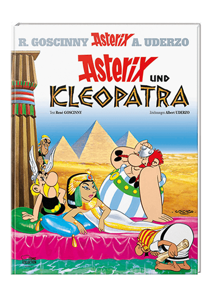 Asterix Nr. 2: Asterix und Kleopatra - gebundene Ausgabe