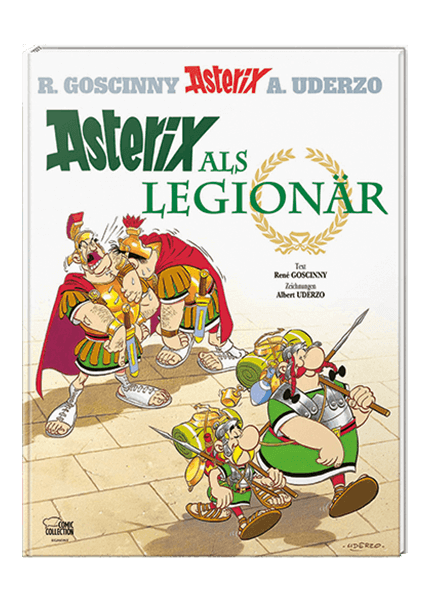 Asterix Nr. 10: Asterix als Legionär - gebundene Ausgabe