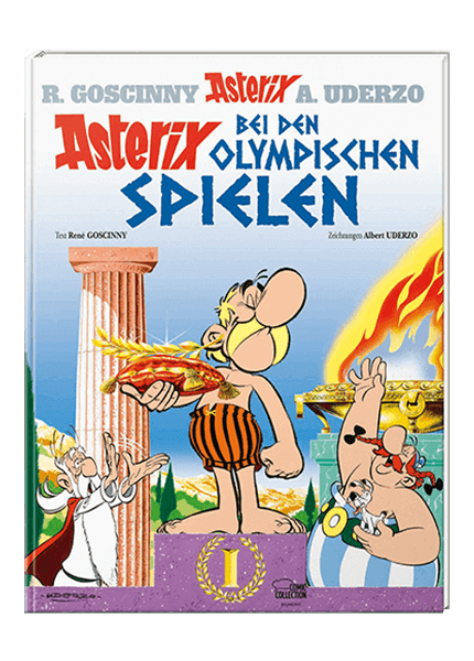 Asterix Nr. 12: Asterix bei den Olympischen Spielen - gebundene Ausgaben