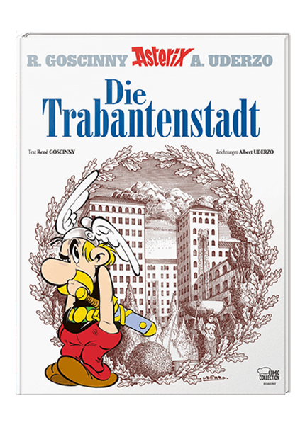 Asterix Nr. 17: Die Trabantenstadt - gebundene Ausgabe