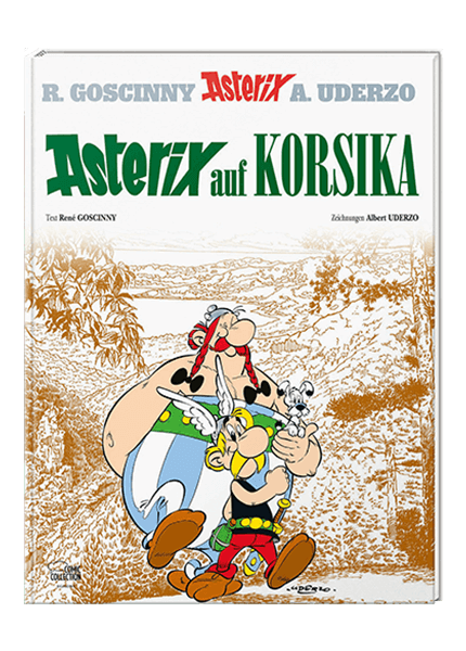 Asterix Nr. 20: Asterix auf Korsika - gebundene Ausgabe