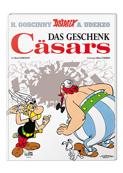 Asterix Nr. 21: Das Geschenk Cäsars - gebundene Ausgabe