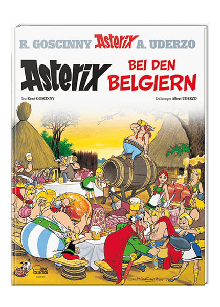 Asterix Nr. 24: Asterix bei den Belgiern - gebundene Ausgabe
