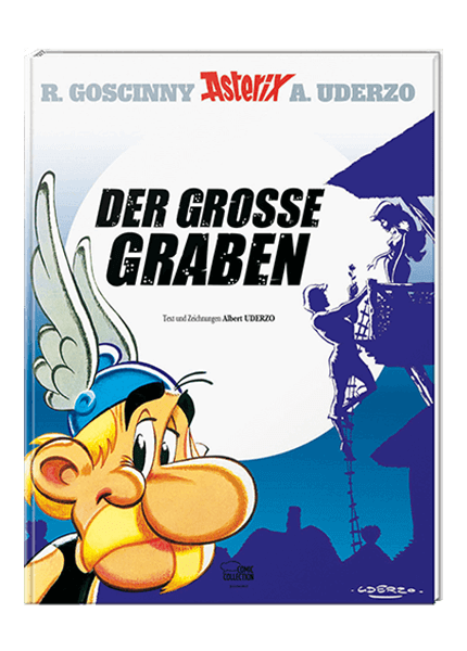 Asterix Nr. 25: Der große Graben - gebundene Ausgabe