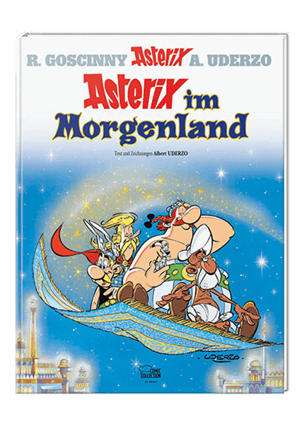 Asterix Nr. 28: Asterix im Morgenland - gebundene Ausgabe