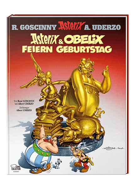Asterix Nr. 34: Asterix und Obelix feiern Geburtstag - gebundene Ausgabe