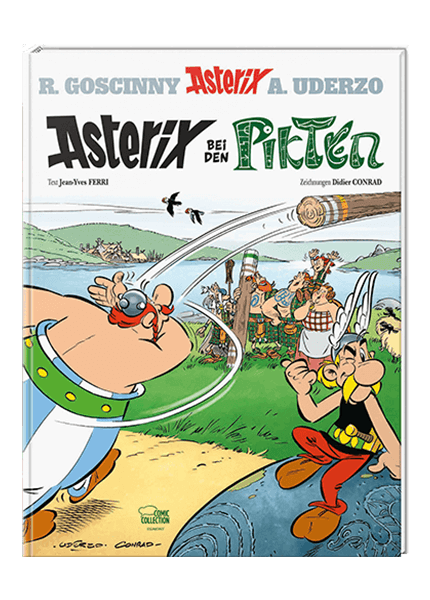 Asterix Nr. 35: Asterix bei den Pikten - gebundene Ausgabe