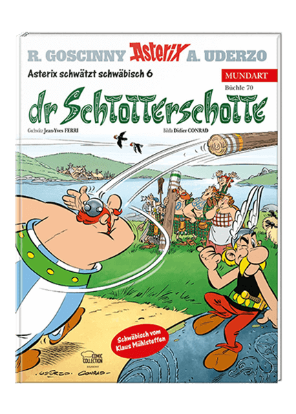 Asterix  schwätzt schwäbisch 6 - dr Schtotterschotte