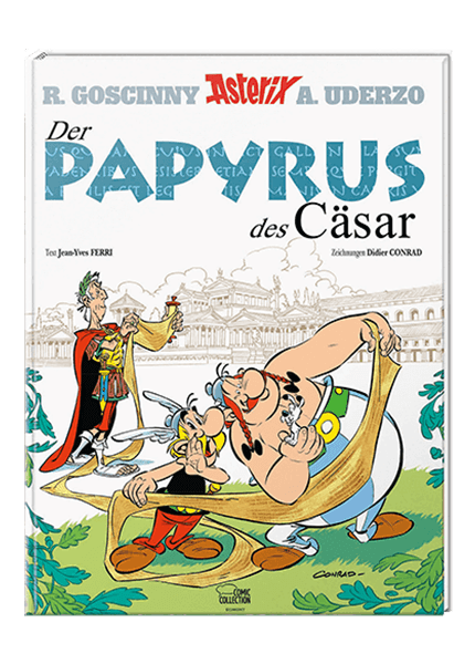 Asterix Nr. 36: Der Papyrus des Cäsar - gebundene Ausgabe