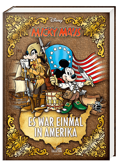 Micky Maus - Es war einmal in Amerika - gebundene Ausgabe