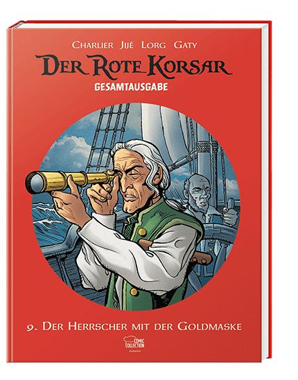 Der Rote Korsar Gesamtausgabe Nr. 09 - Der Herrscher mit der Goldmaske