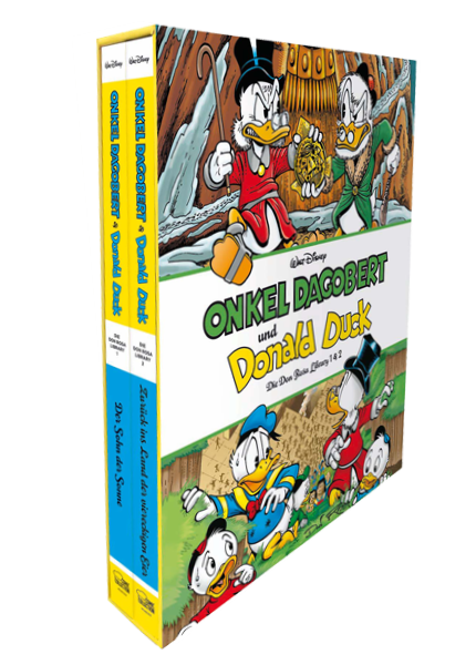 Onkel Dagobert und Donald Duck - Don Rosa Library Schuber Nr. 1 - Band 1+2