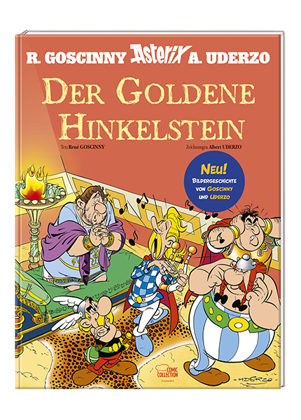 Asterix - Der Goldene Hinkelstein - gebundene Ausgabe