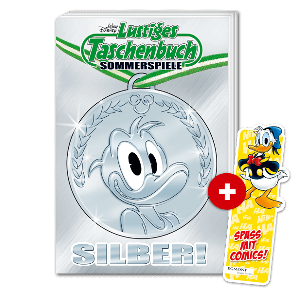 Lustiges Taschenbuch Sommerspiele - Silber!