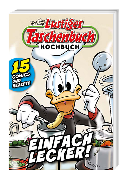 Lustiges Taschenbuch Kochbuch Nr. 1 - Einfach lecker