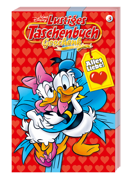 Lustiges Taschenbuch Geschenk Nr. 3 – Alles Liebe!