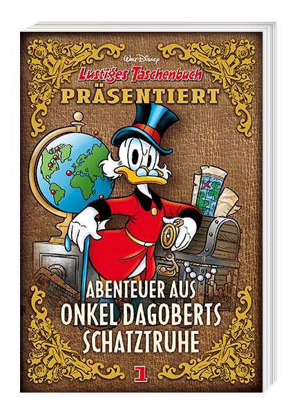 Lustiges Taschenbuch präsentiert Nr. 01 - Abenteuer aus Onkel Dagoberts Schatztruhe