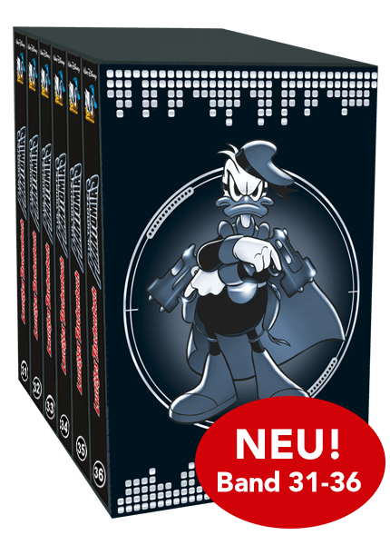 Lustiges Taschenbuch Ultimate Phantomias Box inkl. Nr. 31 - 36