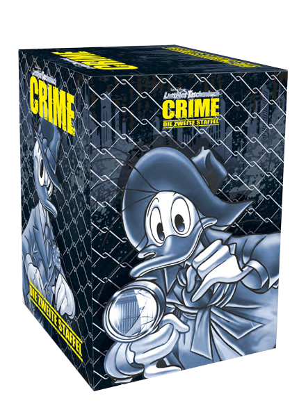 Lustiges Taschenbuch Crime Nr. 7 - 12 + Schuber