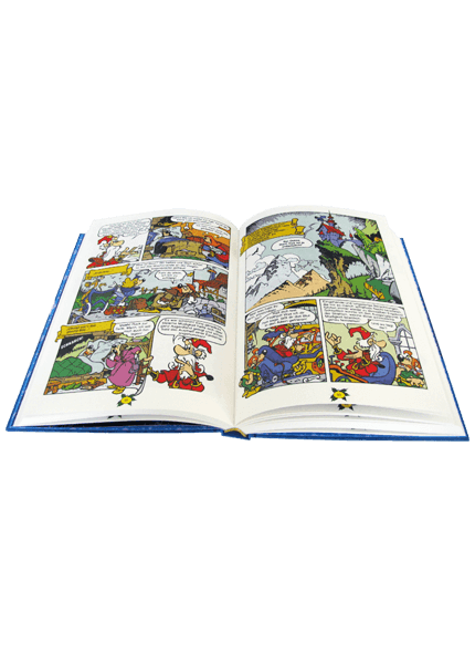 Lustiges Taschenbuch Weihnachten Nr. 1 - 4 + Sammelschuber