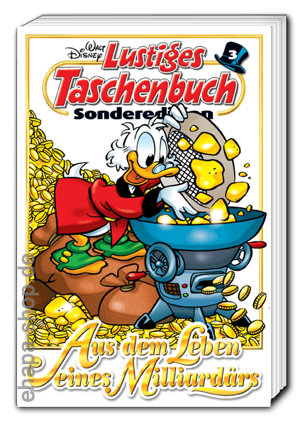 Lustiges Taschenbuch Sonderedition 65 Jahre Dagobert Duck Nr. 1-4 mit Schuber