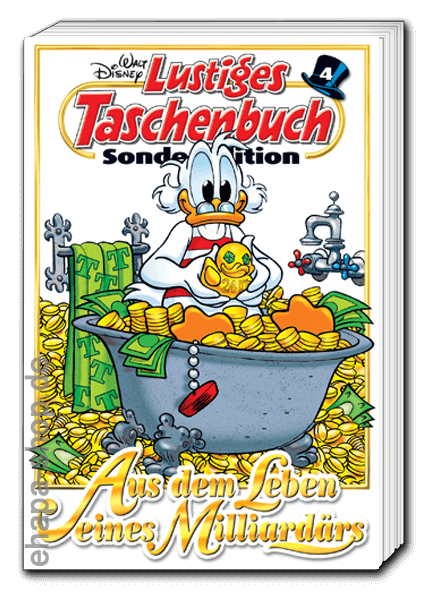 Lustiges Taschenbuch Sonderedition 65 Jahre Dagobert Duck Nr. 1-4 mit Schuber