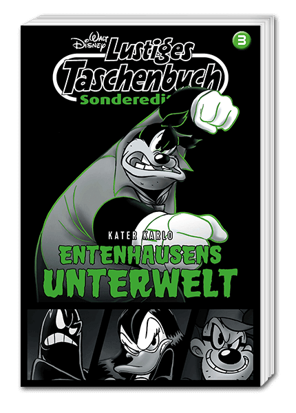 LTB Sonderedition Entenhausens Unterwelt Nr. 1-4 + Sammelbox