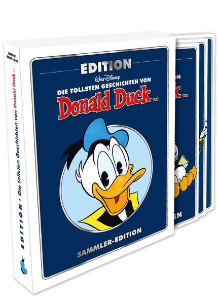 DDSH Donald Duck Edition Nr. 1-3 im Schuber