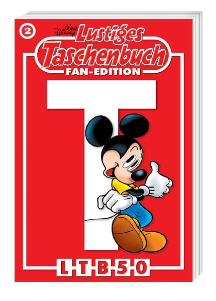 Lustiges Taschenbuch Fan-Edition Nr. 01 - 05 + Sammelbox