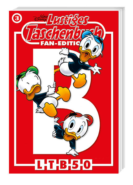 Lustiges Taschenbuch Fan-Edition Nr. 01 - 05 + Sammelbox
