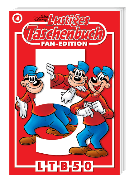 Lustiges Taschenbuch Fan-Edition Nr. 01 - 05 + Sammelbox
