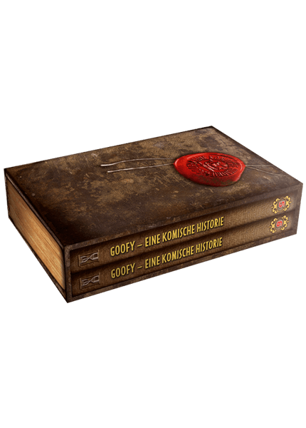 Lustiges Taschenbuch präsentiert Nr. 05 + 06 - Goofy, Eine komische Historie + Sammelbox